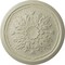 Ekena Millwork Luton Ceiling Medallion (Fits Canopies up to 1 1/8"), Hand-Painted Clear Yellow, 15 3/4"OD x 5/8"P CM16LUCYF - alternate 1